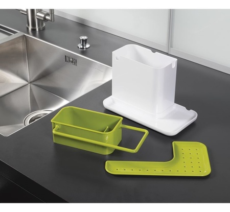 Органайзер для раковины Caddy серый - 85022 Joseph Joseph детальная картинка 