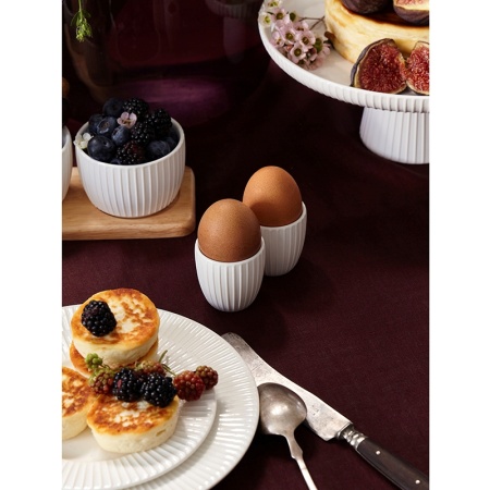 Набор подставок для яиц Soft Ripples Dual Glazing, 2шт детальная картинка 