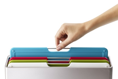 Набор разделочных досок 34x24см Folio Large серебристый - 60185 Joseph Joseph детальная картинка 