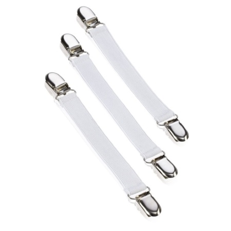 Комплект клипс для натяжения покрытия гладильной доски, 3шт детальная картинка 