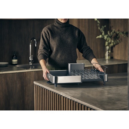 Сушилка для посуды раздвижная Extend steel - 85153 Joseph Joseph детальная картинка 