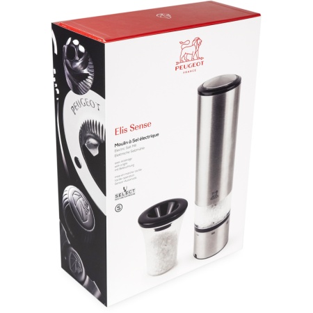 Электрическая мельница для соли ELIS SENSE u'Select Stainless Steel 20см детальная картинка 