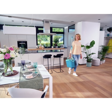 Комплект для уборки Clean Twist M Ergo ведро 6л с отжимом и швабра 33см детальная картинка 