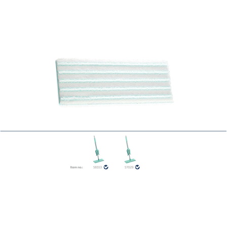 Сменная насадка для швабры Picobello M 33см micro duo тряпка для всех типов полов детальная картинка 