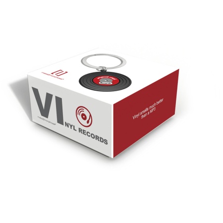 Брелок для ключей "Виниловая пластинка" детальная картинка 