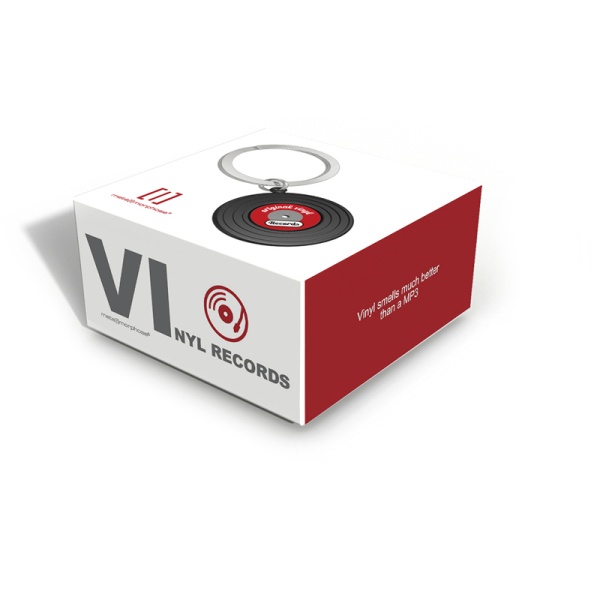 Фото Брелок для ключей "Виниловая пластинка"