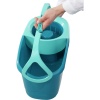 Комплект для уборки Clean Twist Ergo Disc Mop ведро 6л с отжимом и моп детальная картинка 