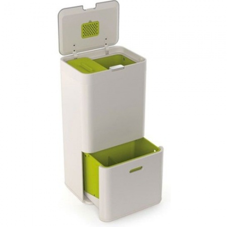Контейнер для сортировки мусора Totem 60л серый - 30001 Joseph Joseph детальная картинка 