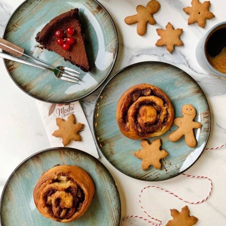 Тарелка плоская Ø17см MADERA MINT Gourmet детальная картинка 