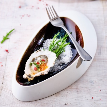 Тарелка сервировочная MAUNA 24x12x(h)4см детальная картинка 