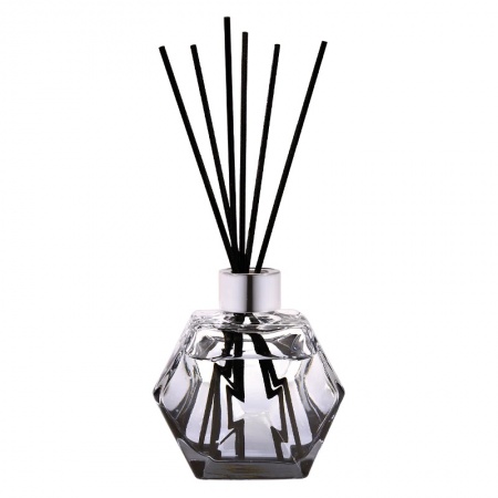 Аромадиффузор «‎Геометрия» дымчатый 180мл с ароматом «Нежность хлопка» (Cotton Caress) детальная картинка 