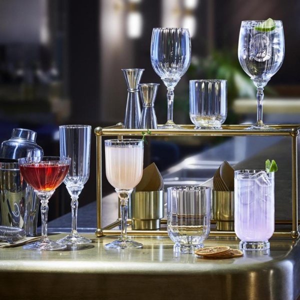 Фото Набор бокалов для шампанского и коктейлей 240мл Espresso Martini FLORIAN, 6шт