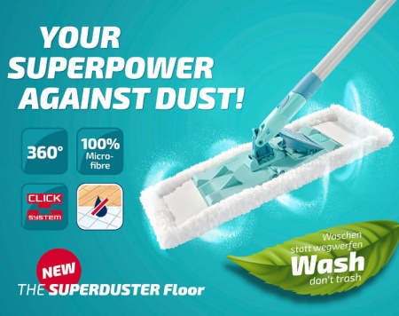 Швабра для удаления пыли SUPERDUSTER детальная картинка 
