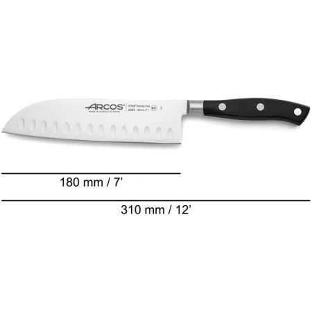 Нож сантоку 18см RIVIERA детальная картинка 