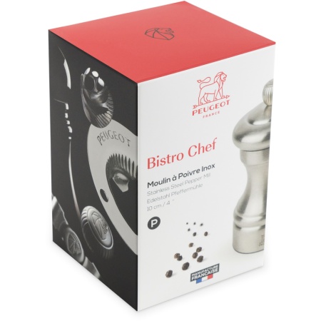 Мельница для перца BISTRO CHEF Stainless Steel 10см детальная картинка 