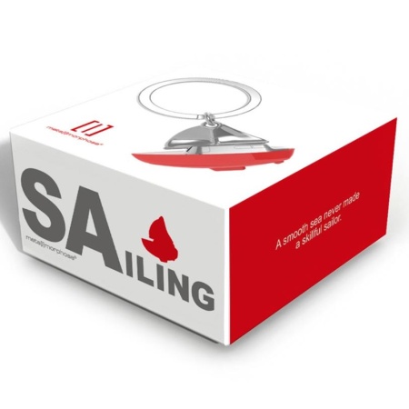 Брелок для ключей "Парусная лодка" детальная картинка 