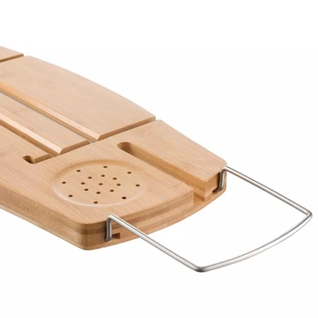 Полка-органайзер для ванной Kine бамбук детальная картинка 