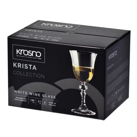Бокал для белого вина 155мл KRISTA детальная картинка 