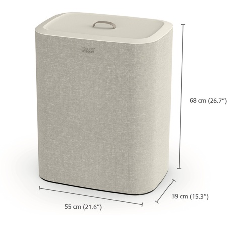 Корзина для белья Tota 90л Ecru - 50020 Joseph Joseph детальная картинка 