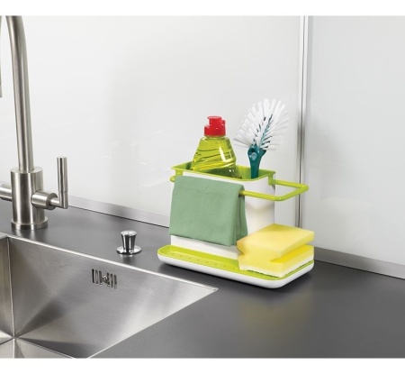 Органайзер для раковины Caddy серый - 85022 Joseph Joseph детальная картинка 