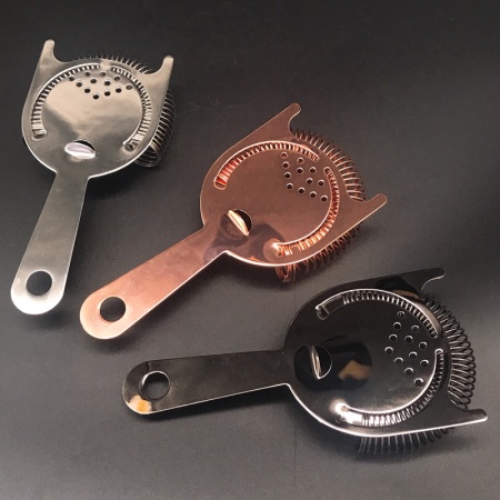 Стрейнер Ø7.5см с 2 ушками Professional Profi-Chef медный цвет детальная картинка 