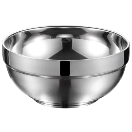 Блюдо металлическое Ø13см с двойными стенками Profi-Chef детальная картинка 