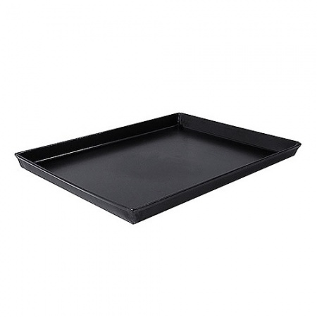 Противень для пиццы прямоугольный 40х30х(h)3см детальная картинка 