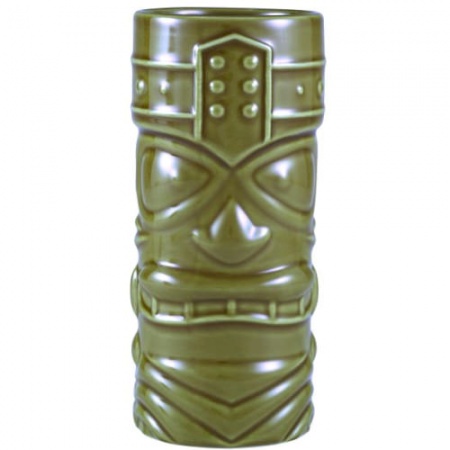 Стакан тики кружка TIKI 400мл зеленый детальная картинка 