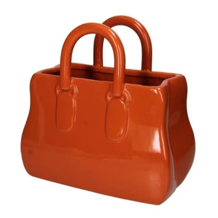 Ваза для цветов "Shopping Bag" - 25.5x14x25см детальная картинка 