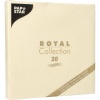Салфетка 40x40см ROYAL Collection шампань, 20шт детальная картинка 