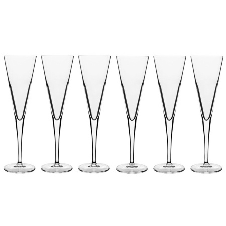 Набор бокалов для шампанского 160мл ELEGANTE Flute, 6шт детальная картинка 