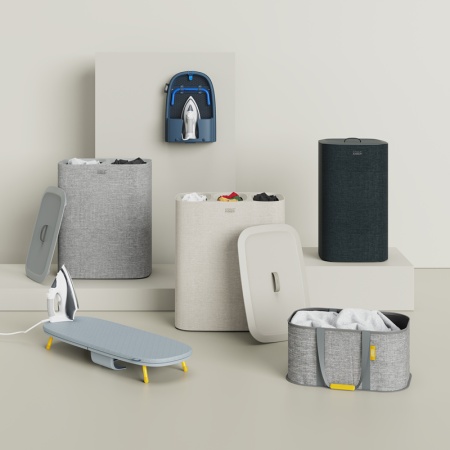 Корзина для белья Tota Trio 90л Ecru - 50021 Joseph Joseph детальная картинка 