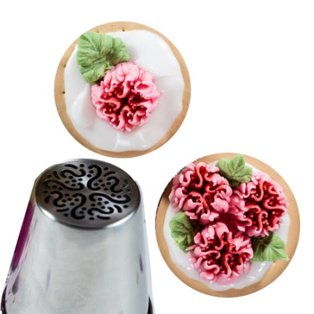 Насадка Малазийский Цветок №207 Роза Фантазия (XL размер) детальная картинка 