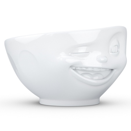 Чаша 500мл Tassen Winking белая детальная картинка 