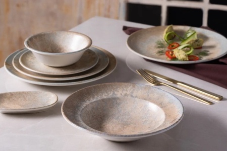 Тарелка глубокая для пасты Ø24см 400мл LUZ Gourmet детальная картинка 