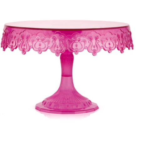 Подставка для торта Ø23x15см Sweetable фуксия детальная картинка 