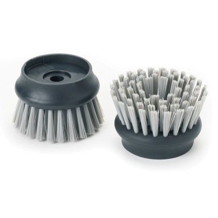 Щетка с дозатором для моющего средства Palm Scrub серая - 85005 Joseph Joseph детальная картинка 