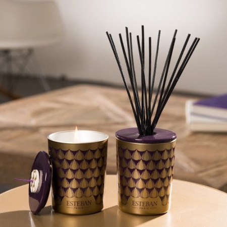 Аромасвеча Черный инжир (Figue noire) 180г детальная картинка 