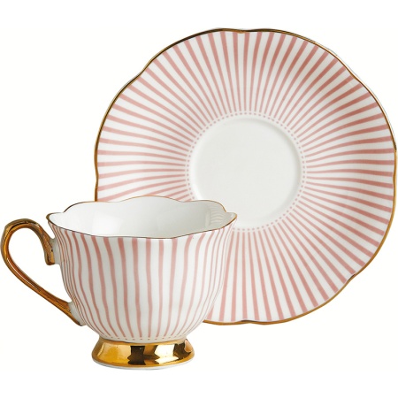 Кофейная пара Madame de Recamier, розового цвета детальная картинка 