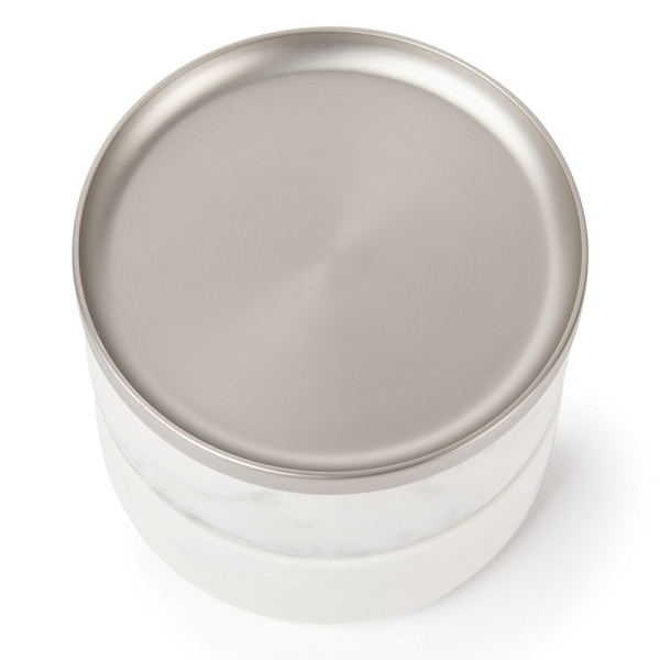 Фото Шкатулка для украшений Tesora белый/никель