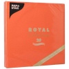 Салфетка 40x40см ROYAL Collection нектарин, 20шт детальная картинка 