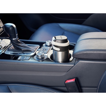 Термокружка 350мл Flip silver детальная картинка 