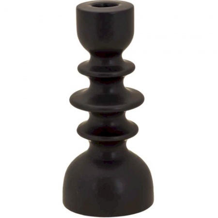 Подсвечник 9.3х9.3х(h)20.2см BLACK детальная картинка 