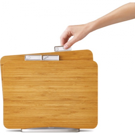 Набор разделочных досок Index бамбук - 60141 Joseph Joseph детальная картинка 