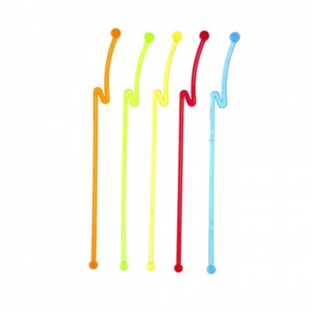 Палочка-мешалка МОЛНИЯ 21см 100шт детальная картинка 