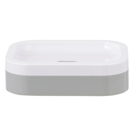 Мыльница Tyer белая/серая детальная картинка 