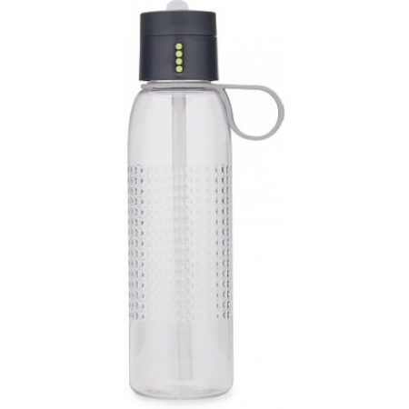 Бутылка для воды Dot Active 750мл серая - 81094 Joseph Joseph детальная картинка 