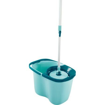 Комплект для уборки Clean Twist Disc Mop Active ведро 15л с отжимом и моп детальная картинка 
