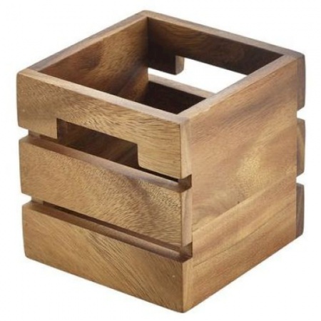 Подставка для столовых приборов Acacia 12x12x12см детальная картинка 