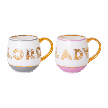 Набор из 2 кружек Library «Lord & Lady» детальная картинка 